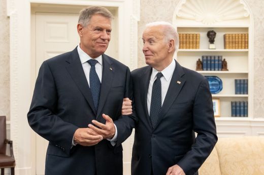Iohannis a NATO-főtitkári jelöltségéről is tárgyalt az amerikai elnökkel a Fehér Házban