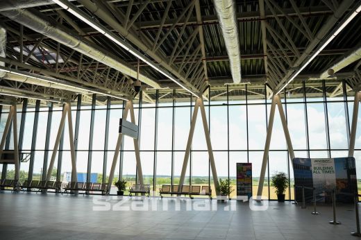 Végéhez közeledik a Szatmárnémeti Nemzetközi Repülőtér korszerűsítése. Bejártuk a létesítményt - KÉPGALÉRIA/VIDEÓ